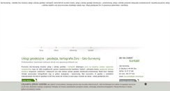 Desktop Screenshot of geo-surveying.pl